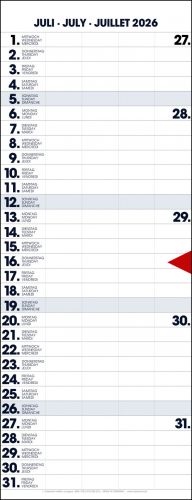 STREIFENPLANER - BÜROPLANER - FAMILIENPLANER - KÜCHENPLANER